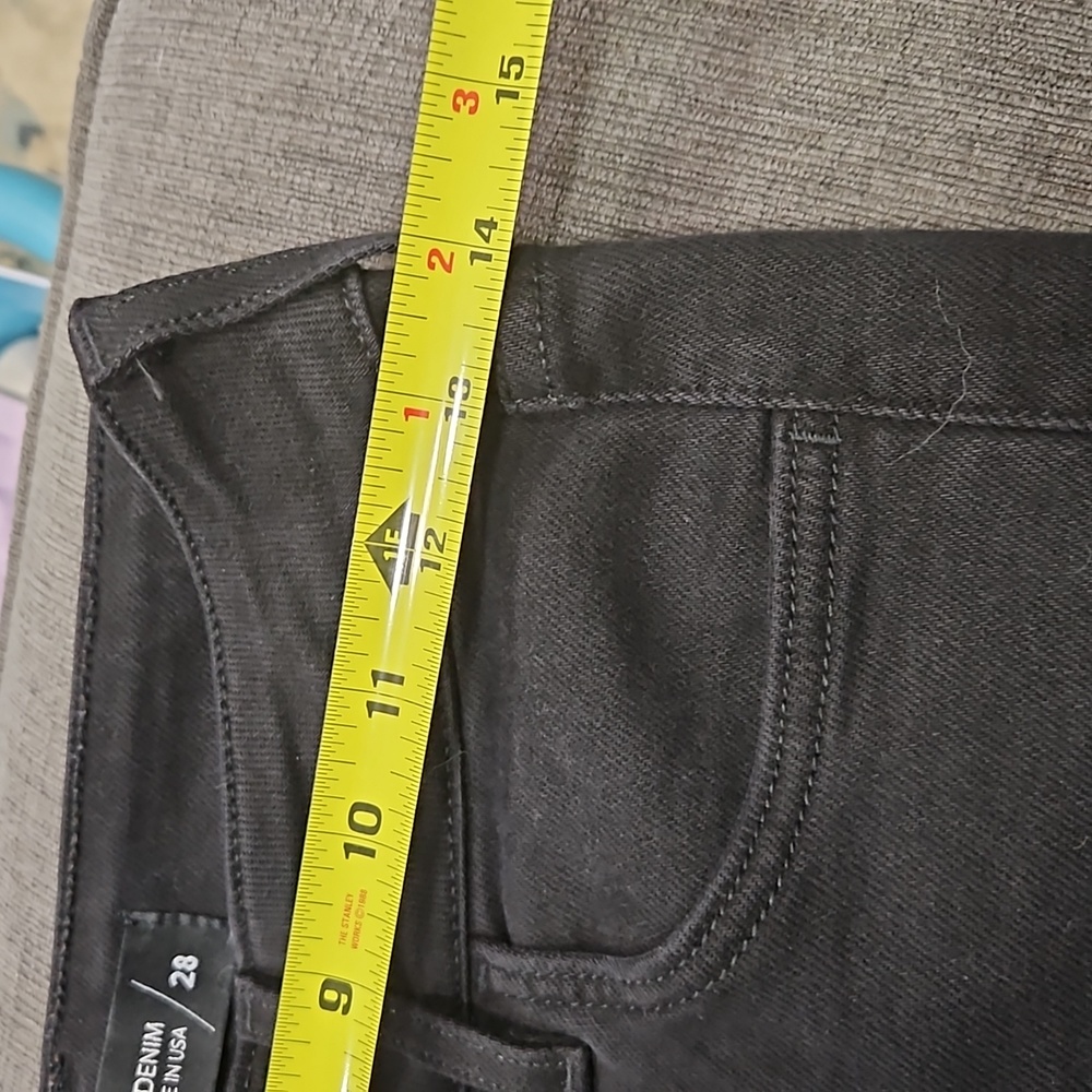💥50% sale💥Just Black Denim straight leg jeans sz28 #c244 - Picture 5 of 8